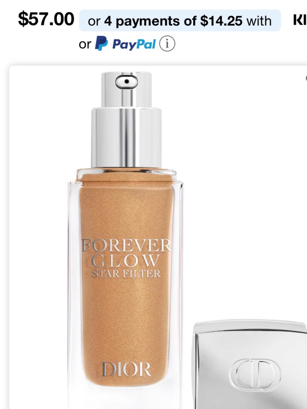 Dior Forever Glow Star Filter Liquid Highlighter - Gold